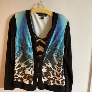 2-Piece Michael Tyler Jacket & Tank - XS/P